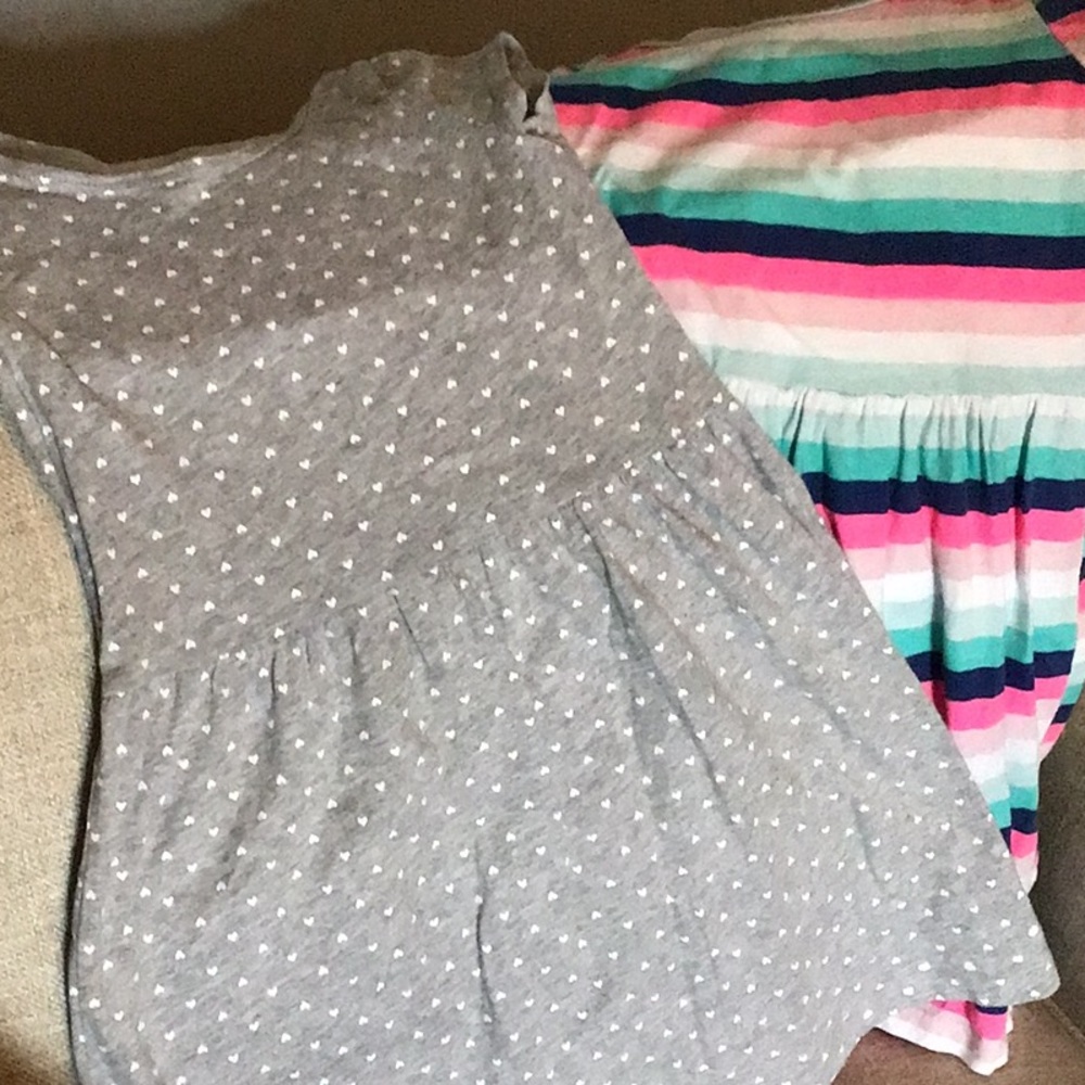 Two knit dresses